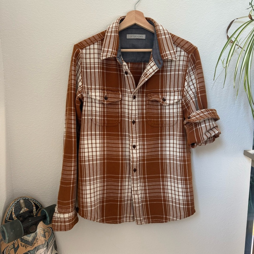 Outerknown men’s small blanket shirt